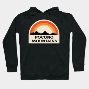 Pocono Mountains Retro Hoodie